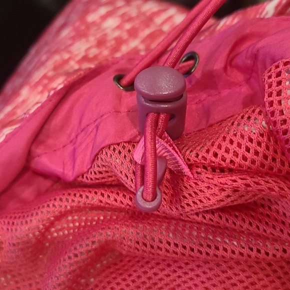 NWOT Coconut creek pink hooded windbreaker jacket - Picture 6 of 7